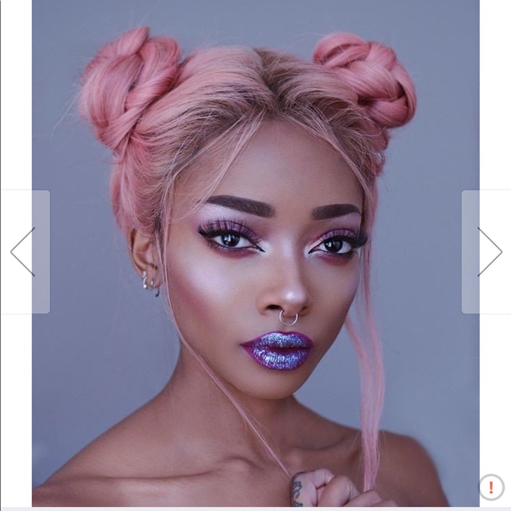 🦇🖤BLACK UNICORN Diamond Crusher Lip Top NWT - Picture 4 of 8